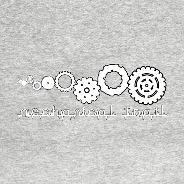 Mechanical gears trail by CuratedlyV